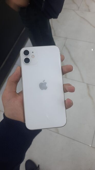 Вилки: IPhone 11, 128 ГБ, White Titanium, Отпечаток пальца, Беспроводная зарядка, Face ID