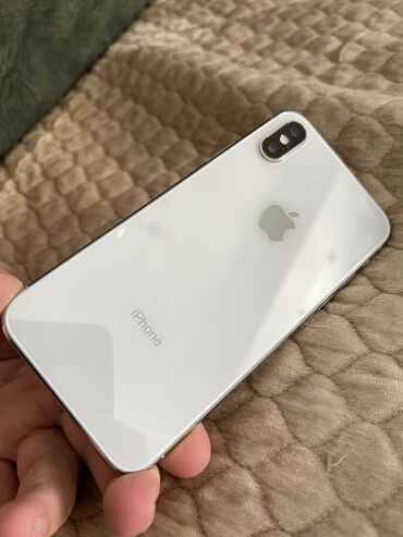 iphone x platasi: IPhone X, 64 GB, Gümüşü, Face ID
