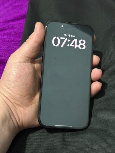 Apple iPhone: IPhone 16 Pro, Б/у, 128 ГБ, Black Titanium, Зарядное устройство, Защитное стекло, Чехол, 100 % — 7