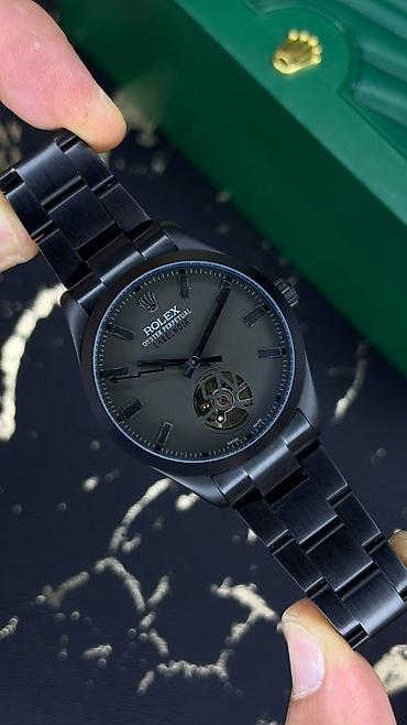 casıo saat: Yeni, Qol saatı, Rolex, rəng - Qara — 1