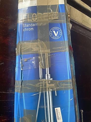 vannalar: Florenz Standarmatür – xrom - Birləşdirilmiş duş və vanna üçün — 1