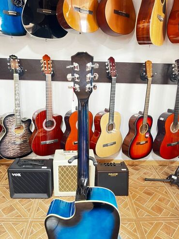 Akustik gitaralar: Akustik gitara, 6 sim, Yeni, Pulsuz çatdırılma — 10