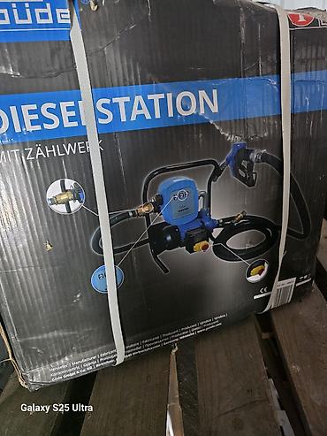termometar za tecnost: Prenosiva dizel stanica sa brojačem – pumpa za pretakanje goriva - — 1