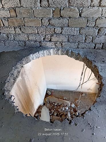 mdf qapi: Beton kəsmə beton deşmə xidməti Karot - HILTI DD 200 / 350 ilə 25 ° — 3