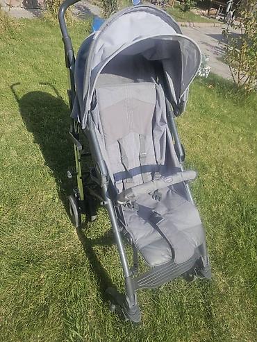 chicco goody: Прогулочная коляска-трость Chicco Lite Way, серый цвет. Основные — 3