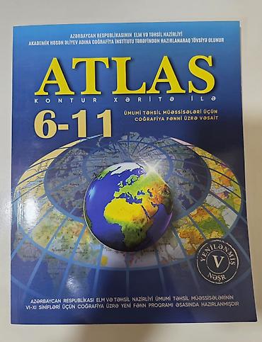 Atlaslar: ATLAS – Kontur Xəritə ilə (6–11) – Coğrafiya fənni üzrə vəsait - — 1