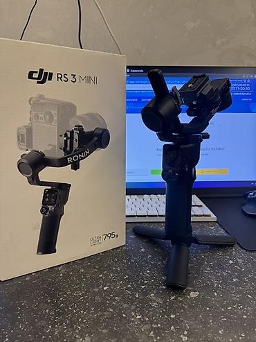стабилизатор видео: Стабилизатор для камер DJI RS 3 Mini Компактный трёхосевой — 1