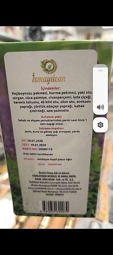 Vitaminlər və BAƏ: Güvvət verici və immun artıtıcı məcunlar. 28 may və Nərimanov mt — 9