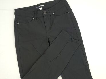 stradivarius bluzki: Material trousers for women, CAMBIO, size M (EU 38)