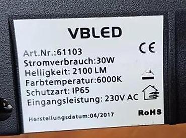 Rasveta: Reflektor VBLED 61103 ✨ Najjeftinije na KP-u ✨ Kvalitetan LED — 22