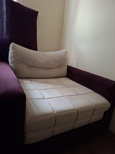 ormar za bebe: Prostrana fotelja-krevet sa naslonom i jastukom - Tip: fotelja na — 2