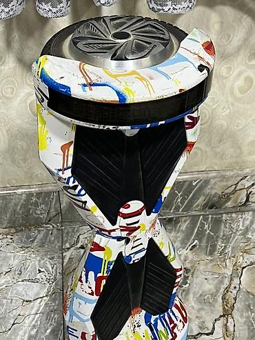 suru: Rəngli naxışlı elektrikli hoverboard (self-balance skuter) - Korpus — 5