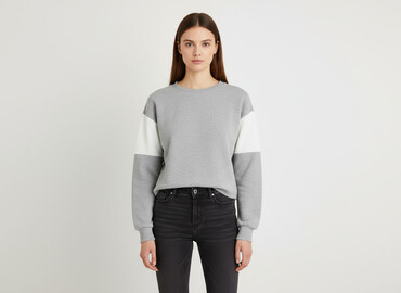bluza w paski h m: Bershka, Bluza damska
, rozmiar XS