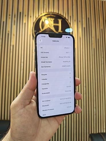 ucuz macbook pro: IPhone 13 Pro Max, 128 GB, Sierra Blue, Zəmanət, Face ID, Sənədlərlə — 3