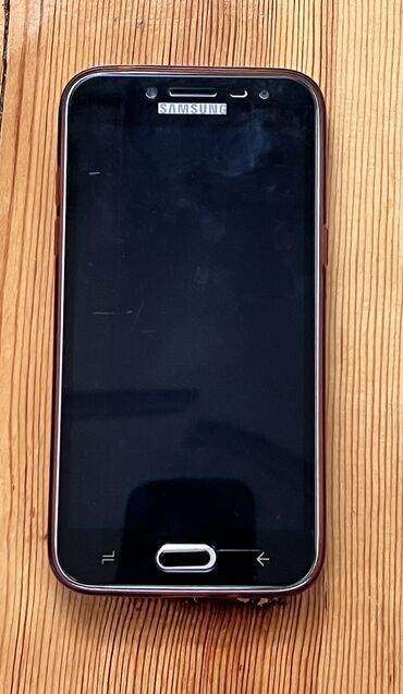 telefonlar 32 s: Samsung Galaxy J2 Pro 2018, 8 GB, rəng - Qızılı, Sensor, İki sim kartlı