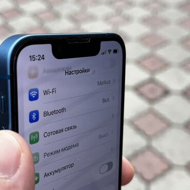 Apple iPhone: IPhone 13 mini, Б/у, 128 ГБ, Синий, 70 % — 13