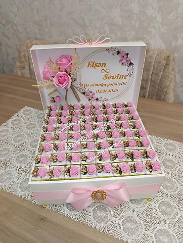 elcilik paltarı: Heri,Nisan,Xina,Elcilik xonçasi sifarisle hazirlanir.Sifarisler en az — 1