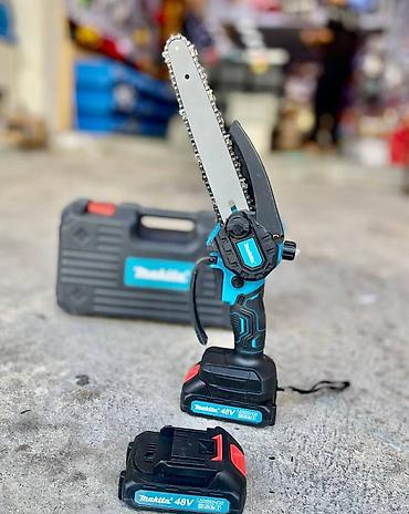 Makita akkumulyatorlu mini elektrik mişarı (zəncirli) – 48V Li-ion