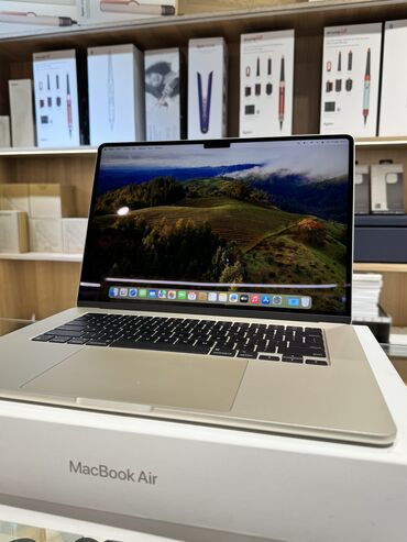 macbook бишкек бу: Ноутбук, Apple, 8 ГБ ОЭТ, Apple M3, 15 ", Колдонулган, Жумуш, окуу үчүн