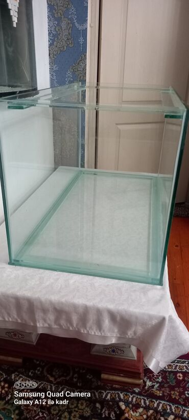 Akvariumlar: Salam isdənilən ölçüdə akvarium və terarium hazırlayıram aqama su — 12