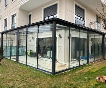 Balkonlar: 🔹 Kitab (qatlanan) Cam Balkon 🔹 Sürgülü Cam Balkon Sistemləri 🔹 Otaq — 19