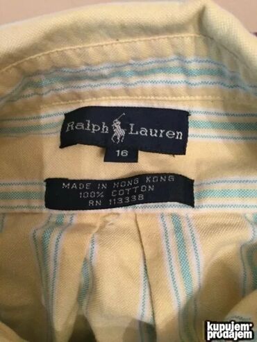 Košulje: Košulja Na duge rukave, L, M, XL, Ralph Lauren, bоја - Zelena, Pamuk — 16