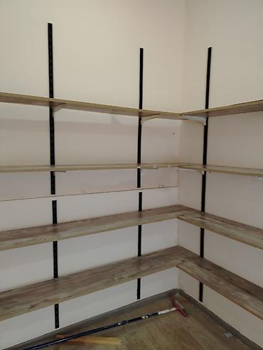 Rəflər: Corner shelf — 9