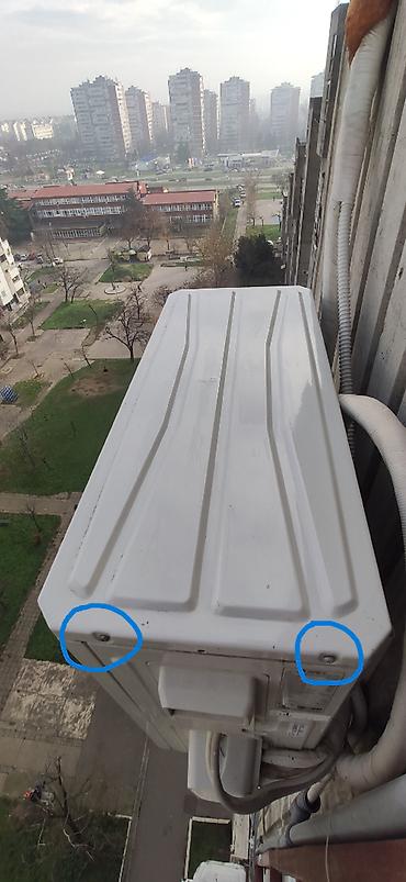 Oprema i sredstva za zaštitu: Šiljci protiv golubova za spoljnu jedinicu klima uređaja – montaža bez — 13