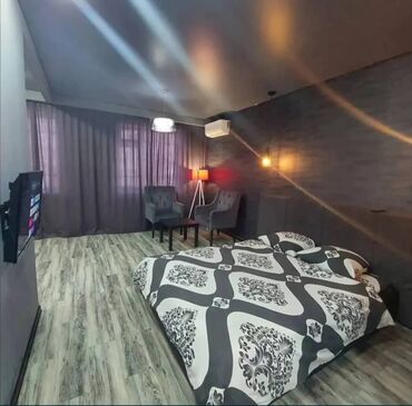 квартира керек жер уй: 1 бөлмө, Душ кабинасы, Жаздык, жууркан-төшөк каптары, Кондиционер