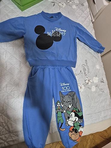 Комплекты одежды: Uşaq dəsti – Disney Mickey Mouse temalı, mavi rəng - İki hissəli — 2