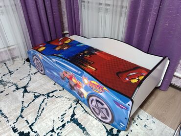 Детская мебель: Кровать-машина, Для девочки, Для мальчика, Новый