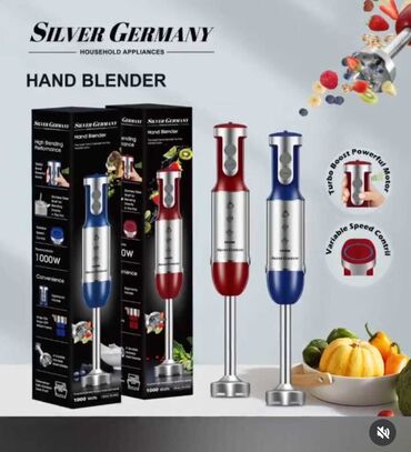 Ütülər və buxarlayıcılar: Əl blender, Silver, Yeni, Ödənişli çatdırılma
