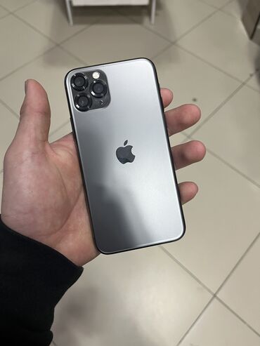 каракол iphone: IPhone 11 Pro, Колдонулган, 256 ГБ, Space Gray, Заряддоочу түзүлүш, Каптама, 75 %