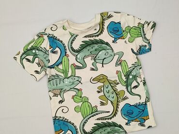 koszulka dla wędkarzy: Koszulka, H&M, 3-4 lat, 104-110 cm, stan - Bardzo dobry