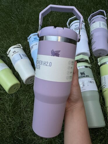 Стаканы: Термокружка Stanley😍😍😍 Объем 1,18л и 0,8л Все цвета в наличии Держит — 31