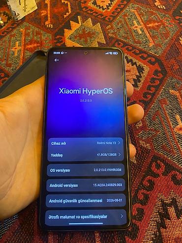 samsung galaxy j2 qiymeti: Xiaomi 13, 128 GB, rəng - Qara, 
 Barmaq izi — 3