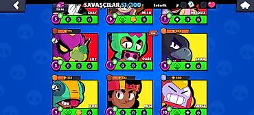 balaca hovuzlar: Brawl Stars hesabı – “Azeri lol” - Kupa yolu: 12,644 (ən yüksək — 5