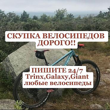 Скупаю велосипед. Присылайте фото 24/7. Оцениваю выше рыночных. Любого at lalafo.kg Скупаю велосипед. Присылайте фото 24/7. Оцениваю выше рыночных. Любого
