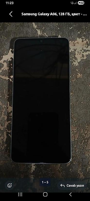 toptan telefon aksesuar: Samsung Galaxy A06, 128 GB, rəng - Ağ — 1