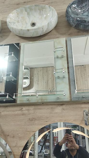 plastik vannalar: Hamam üçün güzgü — 4