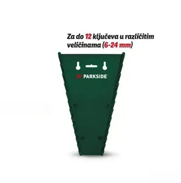 Ostali pribor i dodaci za alate: *** AKCIJA *** #2424 Zidni držač ključeva; Kapacitet: 12 različitih — 3