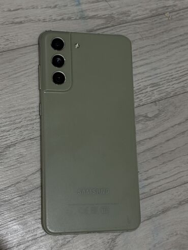 видеокарты gddr5: Samsung Galaxy S21 FE, 128 ГБ, түсү - Жашыл, 2 SIM