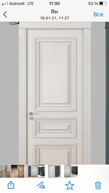 Otaq qapıları: Hər formada bir birinən gözəl qapılar yıgılır zakaznan. Unvan Gəncə — 10