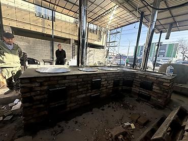 Кладка: Кладка уличных печных комплексов из кирпича под ключ.Очок отко еканом — 2