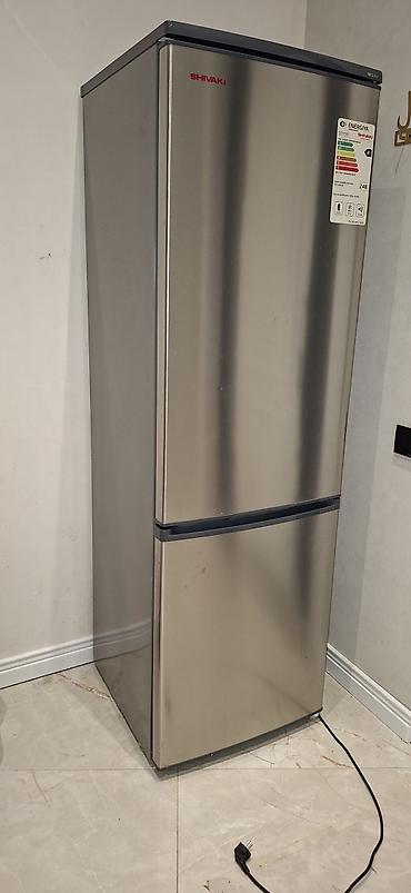 mi 11 lite qiyməti: SHIVAKI iki kameralı soyuducu - Rəng: inox (paslanmaz polad effektli) — 2