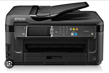 Принтеры: Продаю принтер EPSON Workforce WF-7610, в хорошем состоянии, все