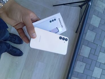 samsung x620: Samsung Galaxy A15, 128 GB, rəng - Ağ, Düyməli, Barmaq izi, İki sim kartlı
