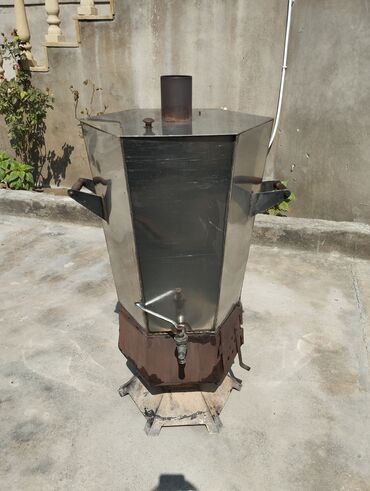 симовар: İşlənmiş Od Samovar, 10-dan çox l, Ünvandan götürmə