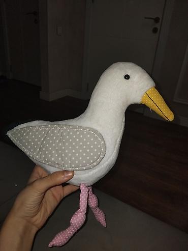 Parça oyuncağı – quş fiquru - Material: yumşaq plyuş və pambıq parça