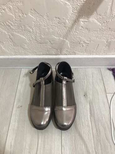 женские серые туфли: Туфли 36, цвет - Серый